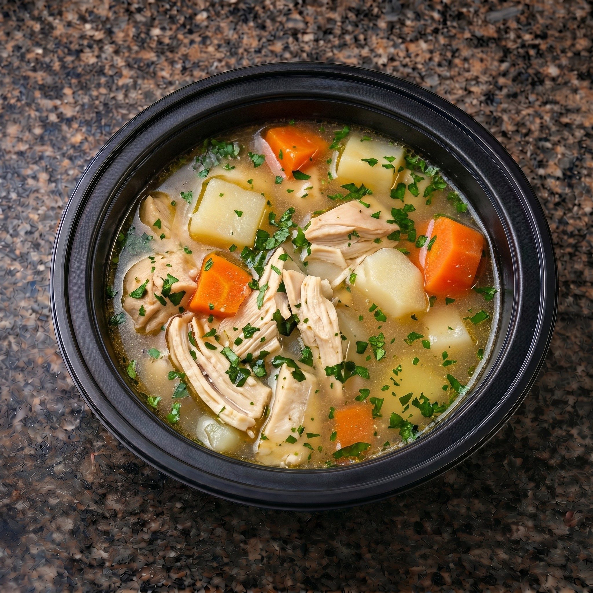 Chicken and Rice Soup.