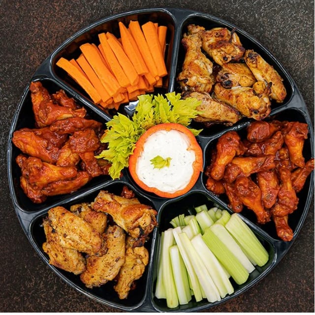 Chicken Wings Platter.