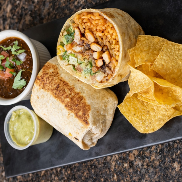 Chicken Burrito Special.