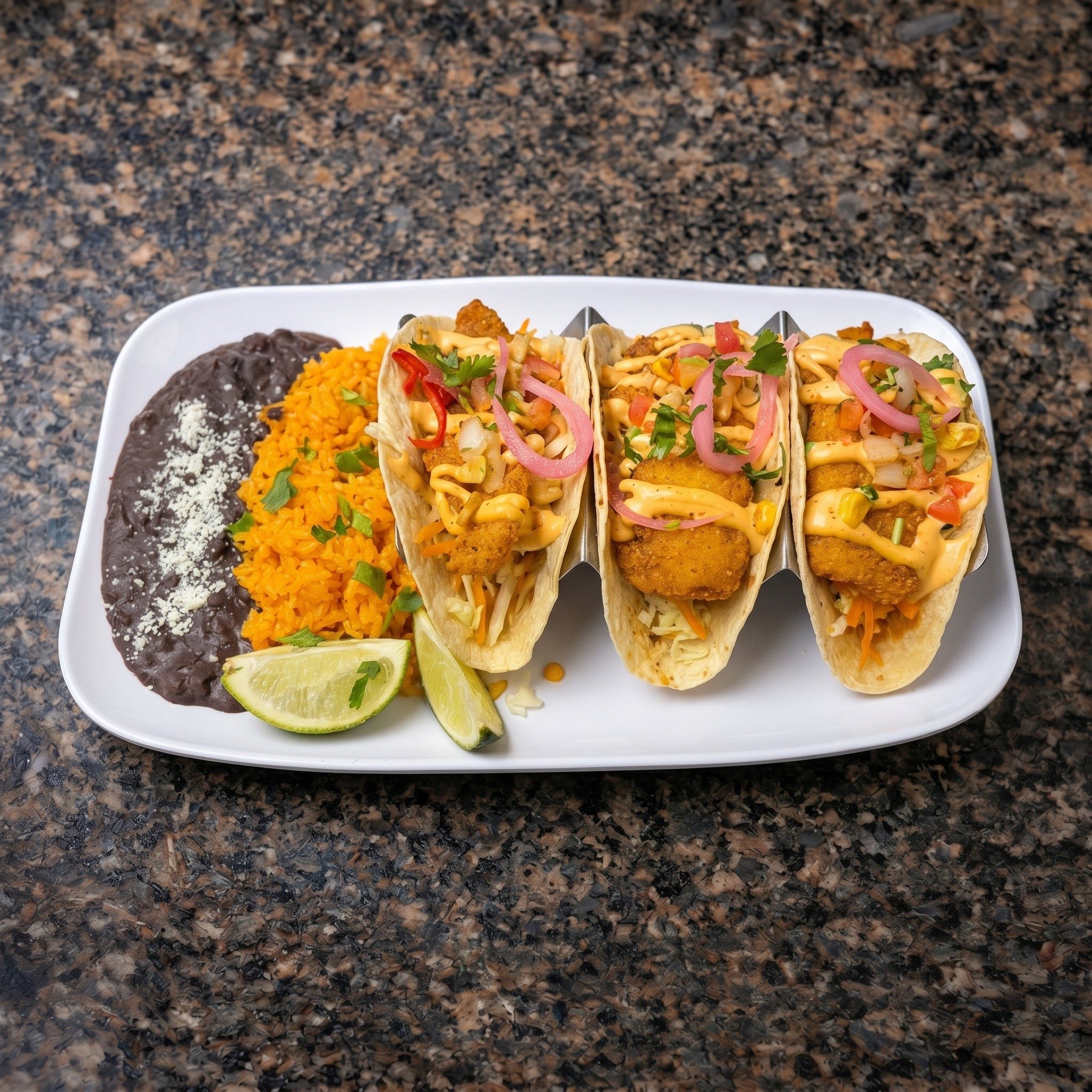 Shrimp Tacos.