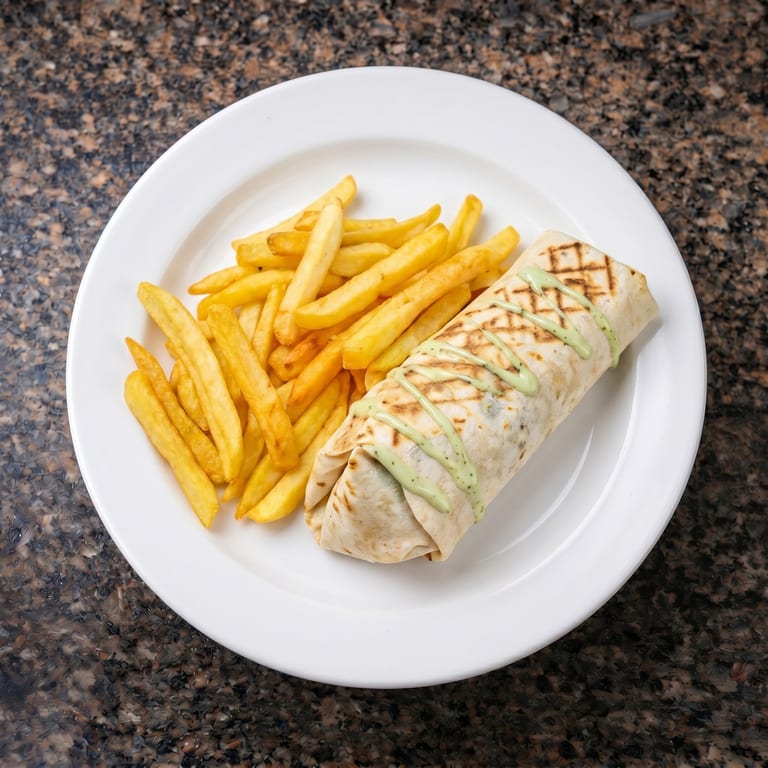Delicious Chicken Burrito Experience