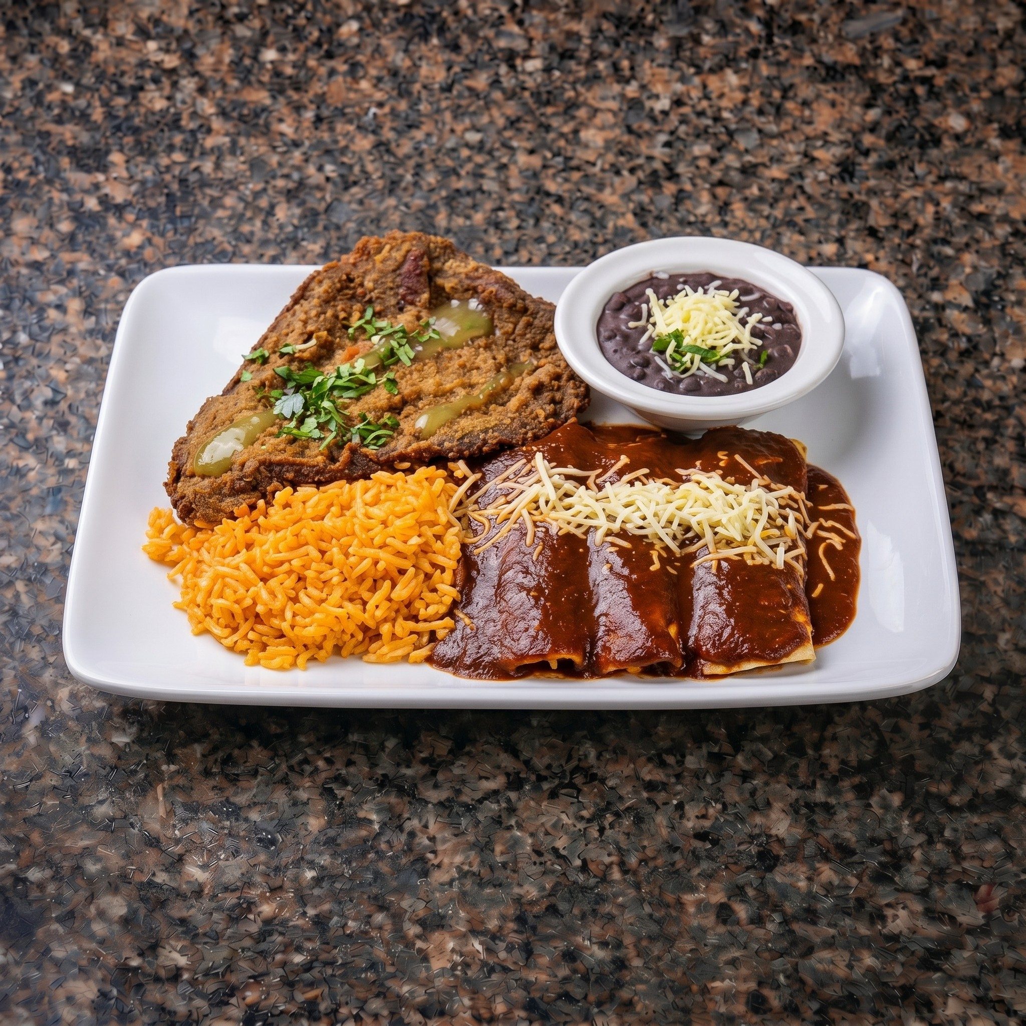 Enchilada Tampiquena.